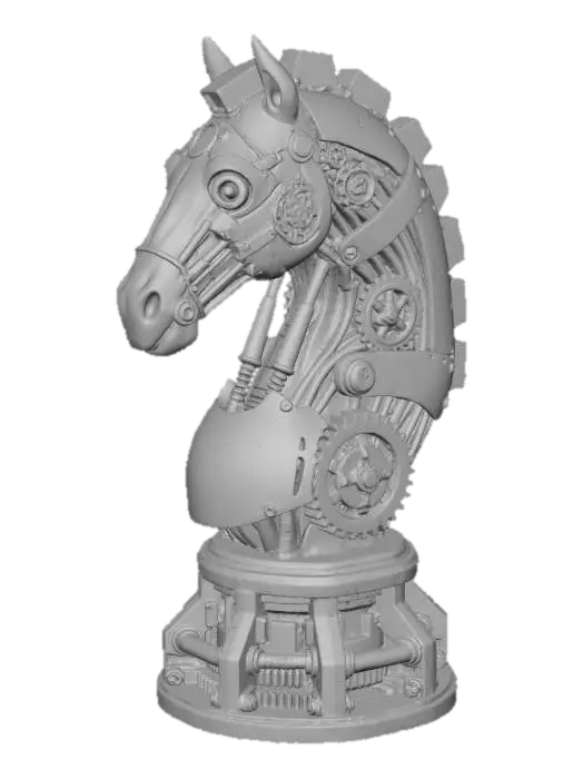3D model for Steampunk Steed, #Thanksgiving#