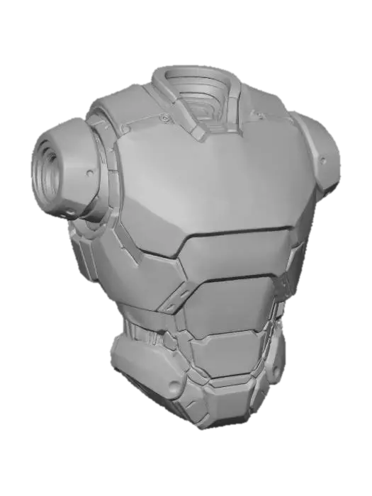 3D model for Graffiti Armor