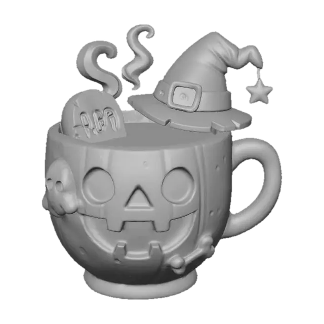 3D model for Halloween Cup, #Halloween2025#