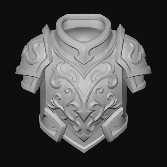 3D model for Enchanted Regal Armor