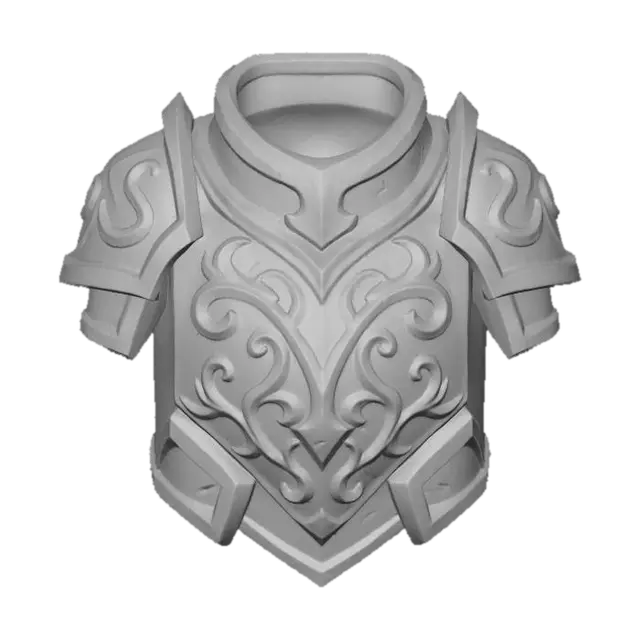 3D model for Enchanted Regal Armor