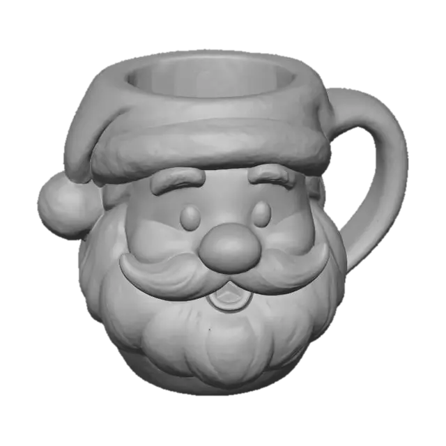 3D model for Santa Mug Delight, #Christmas2025#