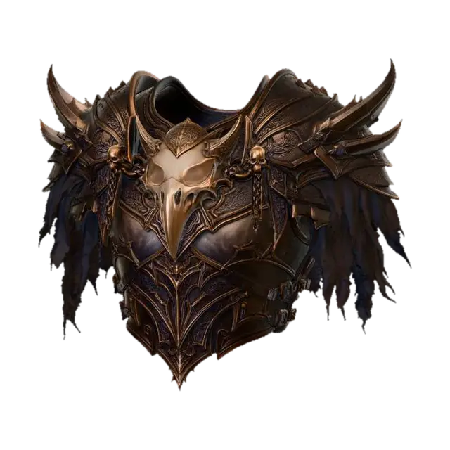 3D model for Skullcarved Warplate