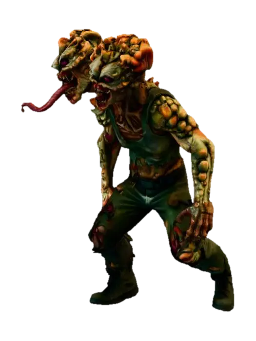 Mutation Lurker 3D model, vytvořený pomocí AI