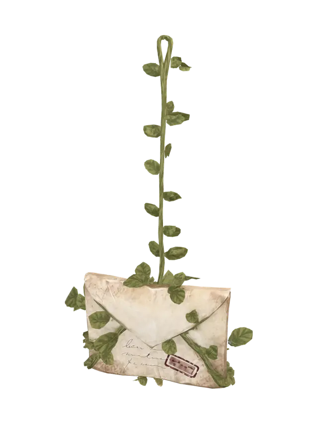3D model for Vinebound Letter