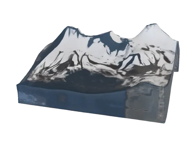 3D model for Road to the Snow-Capped Peak