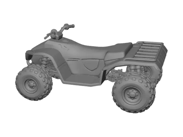 3D model for Desert Sunset Quad