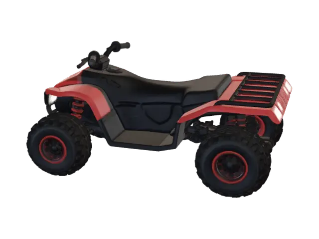 3D model for Desert Sunset Quad