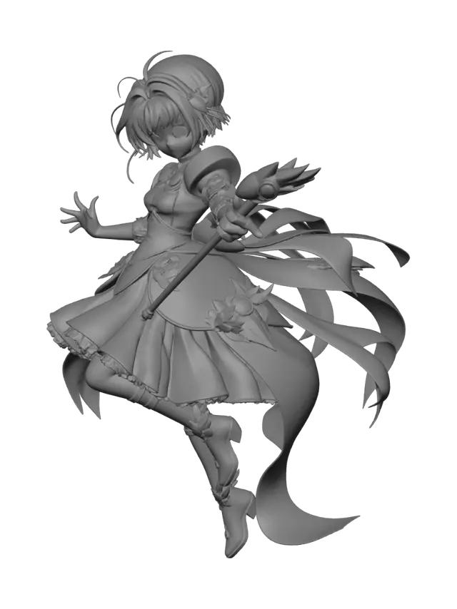 3D model for Cardcaptor Sakura