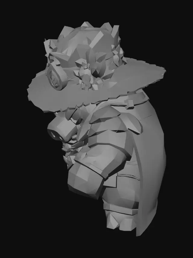3D model for Harvest Crown Boar