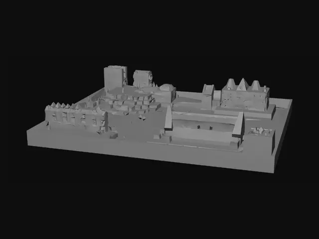 3D model for Lego Citadel Park