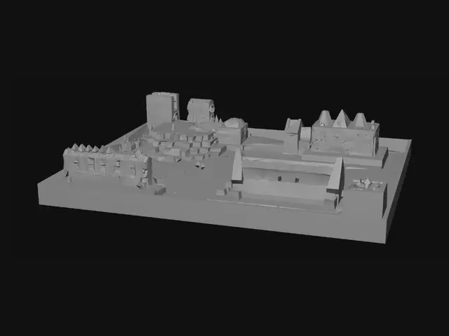 3D model for Lego Citadel Park