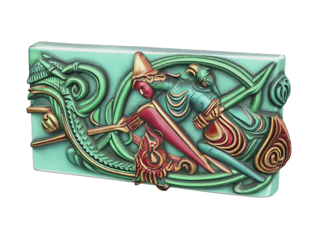 Modello 3D Stylized Vikingstyle - Tooth, generato dall’IA