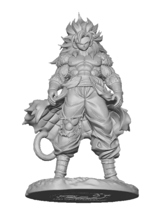 3D model for Crimson Fury Saiyan