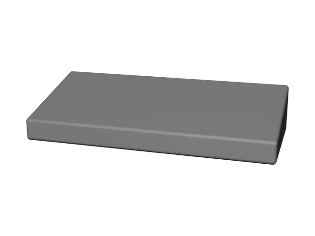 3D model for Long rectangular prism