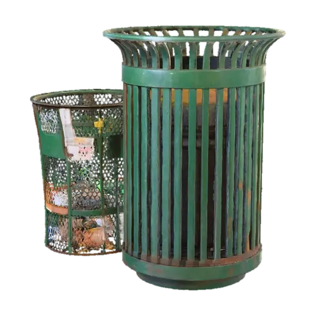 Trash Bins Duo - New 3D model, vytvořený pomocí AI