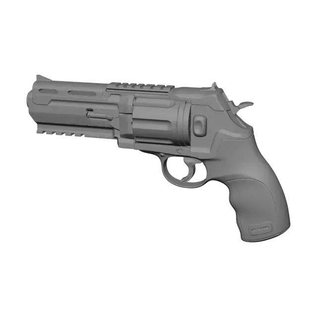 3D model for 50 Cal Revolver