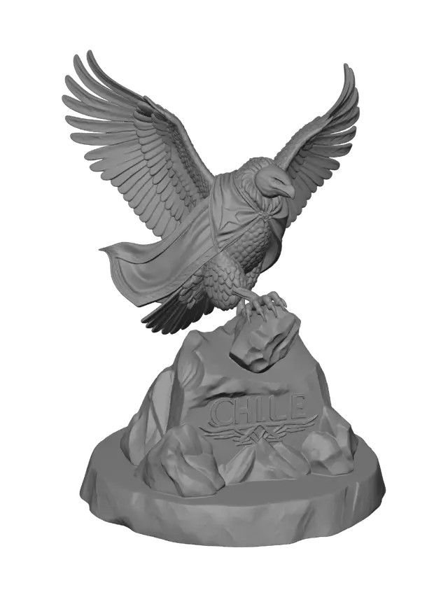 3D model for Soaring Guardian of Chile