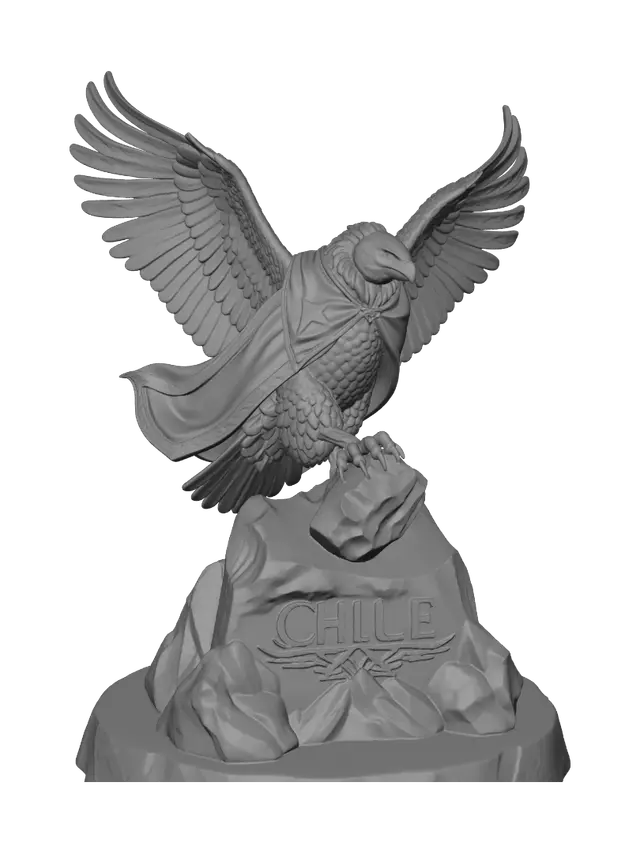 3D model for Soaring Guardian of Chile