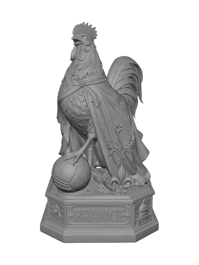3D model for The Gallic Rooster