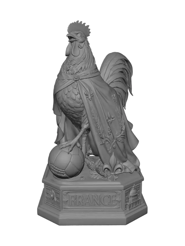 3D model for The Gallic Rooster