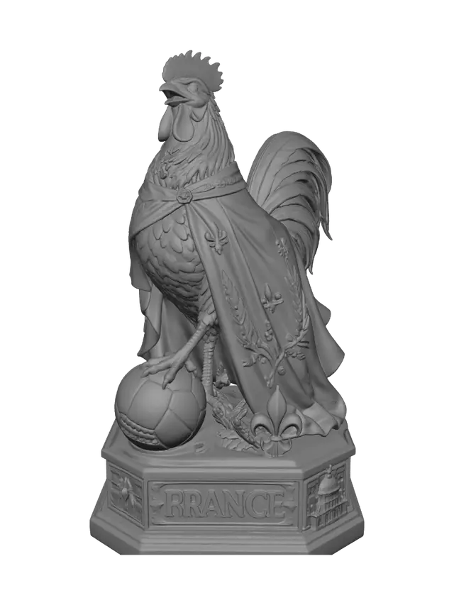 3D model for The Gallic Rooster