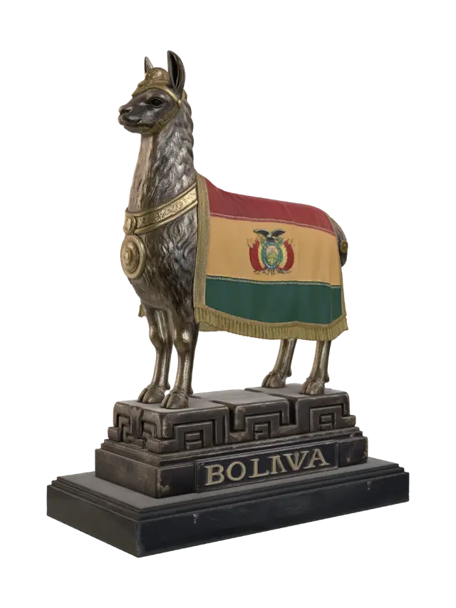 3D model for Gilded Llama of Bolivia