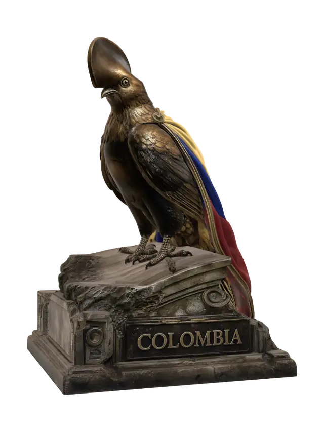 3D model for Golden Crest of Colombia