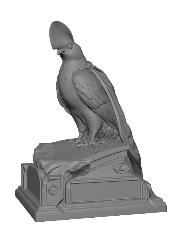 3D model for Golden Crest of Colombia