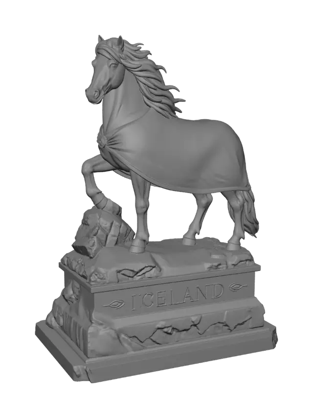 3D model for Icelandic Steed