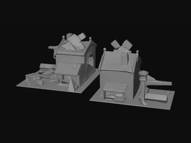 3D model for Twin Sawmill Workshop