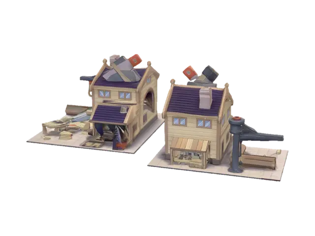 3D model for Twin Sawmill Workshop