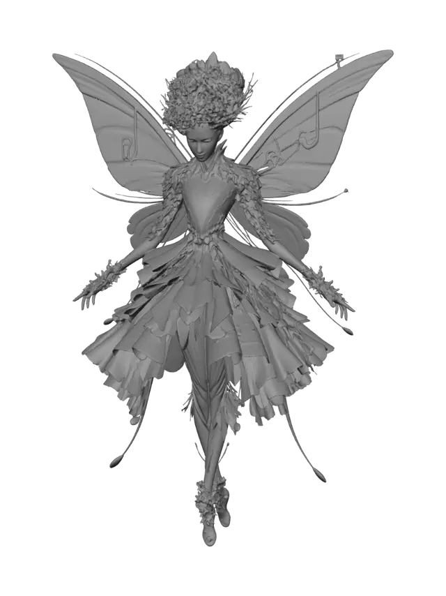 3D model for Frostwing Fairy