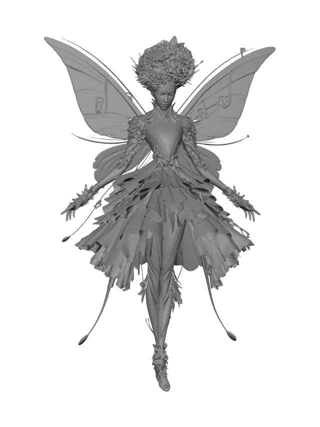 3D model for Frostwing Fairy