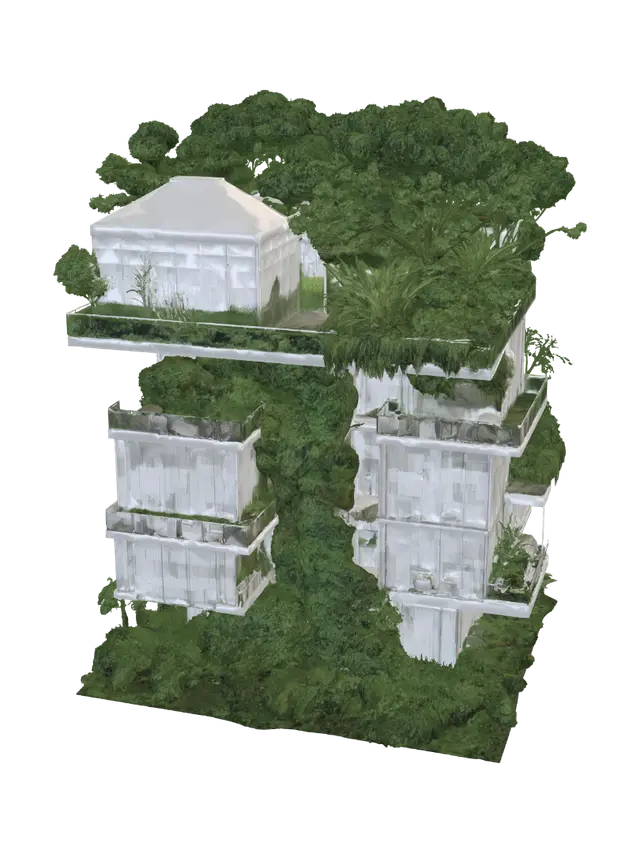 3D model for Verdant Glass Tower