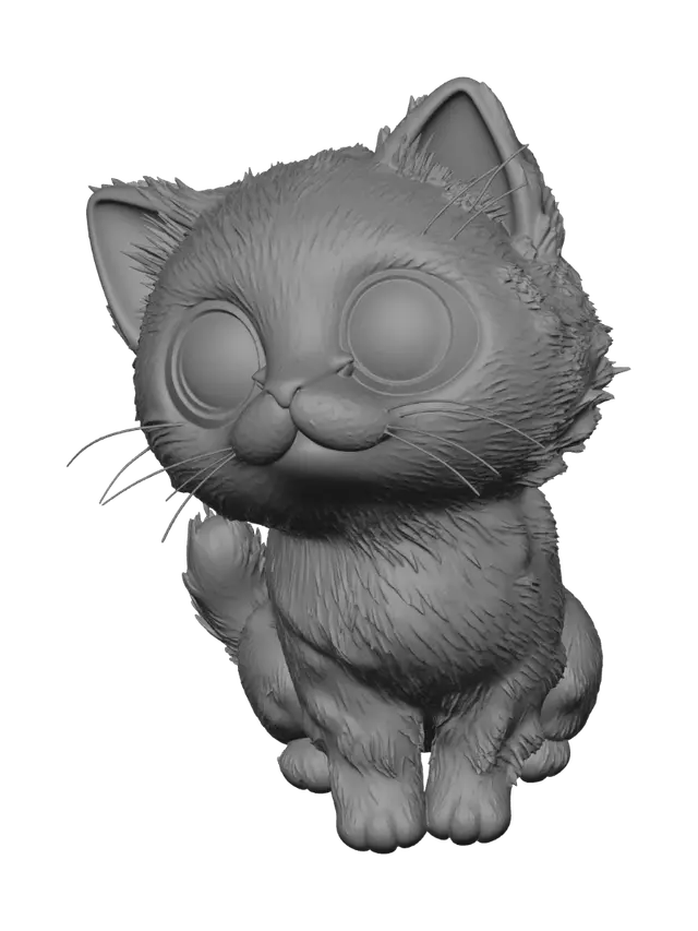 3D model for Starlight Kitten