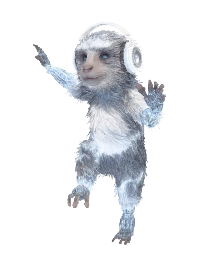 Series: ThAlgorithmic Joy Vol. 11 - Ferret 3D model, vytvořený pomocí AI
