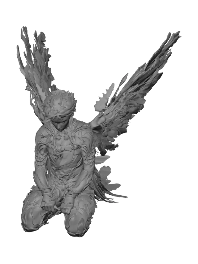 3D model for Crystal Wings