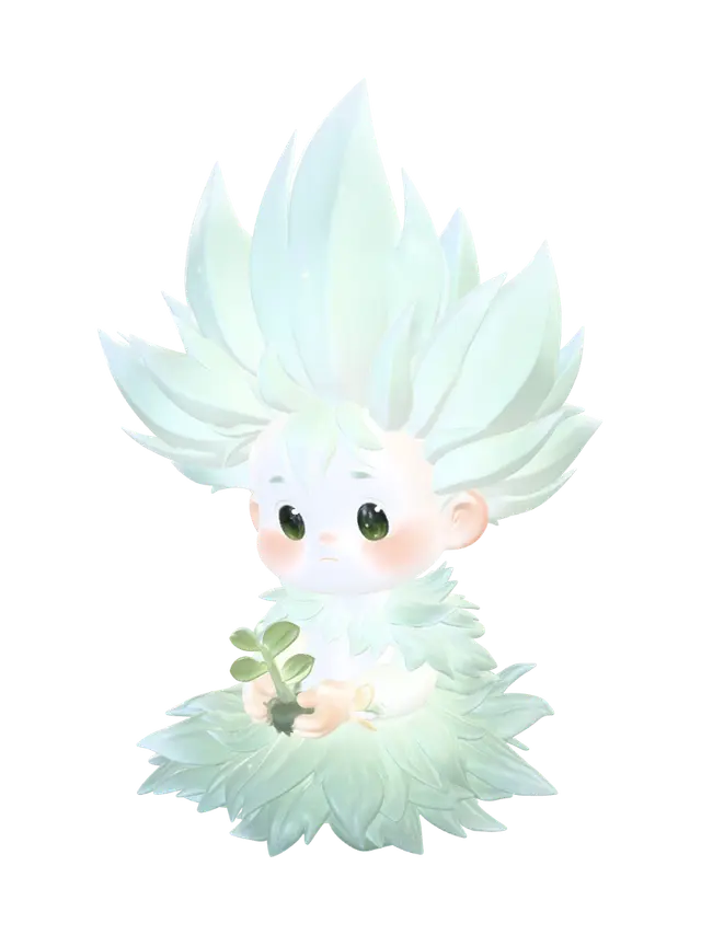 3D model for Sproutling of Dawn