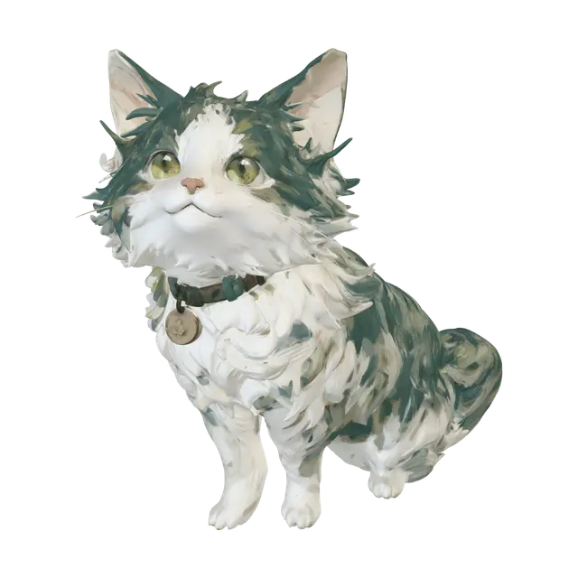 3D model for Verdant Whiskers