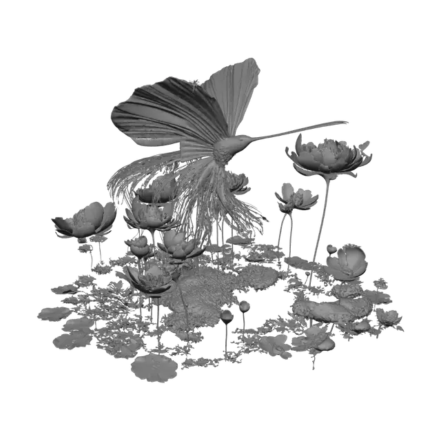 3D model for Petal Flight