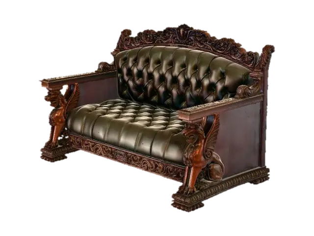 sofa - Couch 3D model, vytvořený pomocí AI