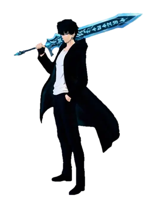 levelling up alone - Level 3D model, vytvořený pomocí AI