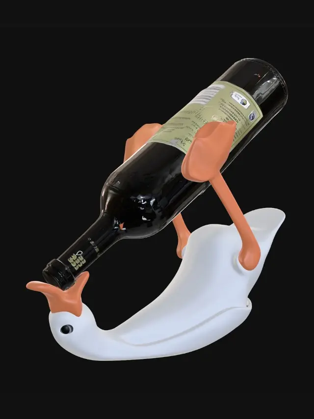 3D model for Duck-shaped wine bottle holder