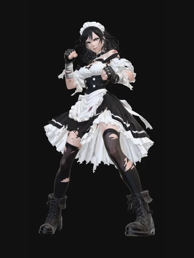 3D model for Battlemaid