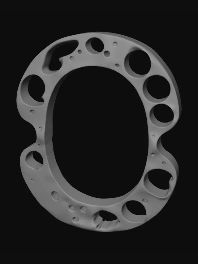3D model for Cylinder head gasket