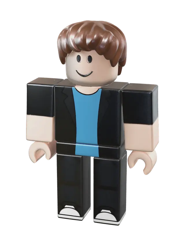 Roblox Bacon - Blocky 3D model, vytvořený pomocí AI