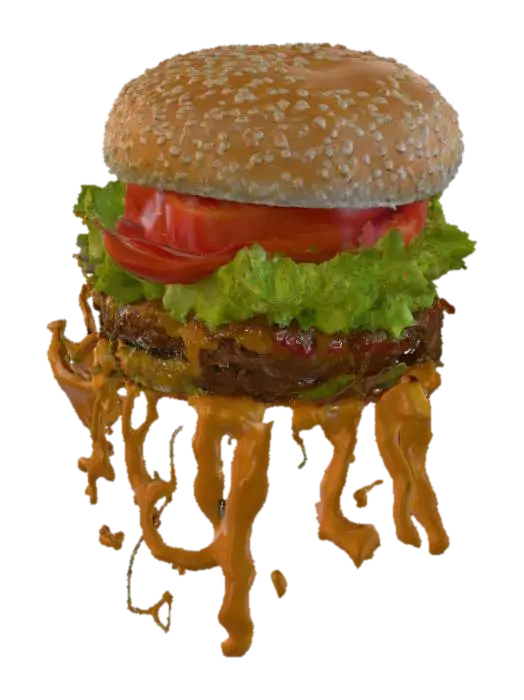 3D model for Burger Burst