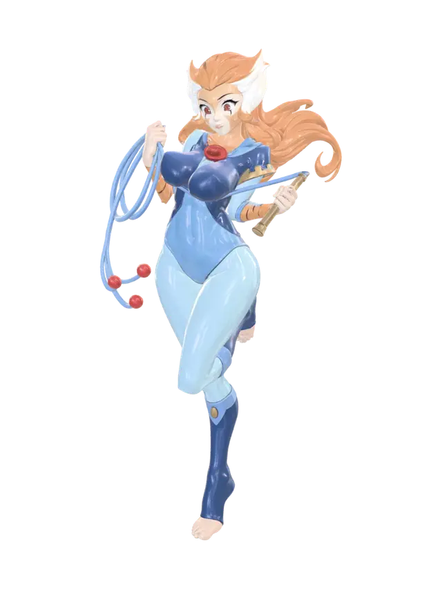 Cheetara Cosgirl - Armorless AI 생성 3D 모델