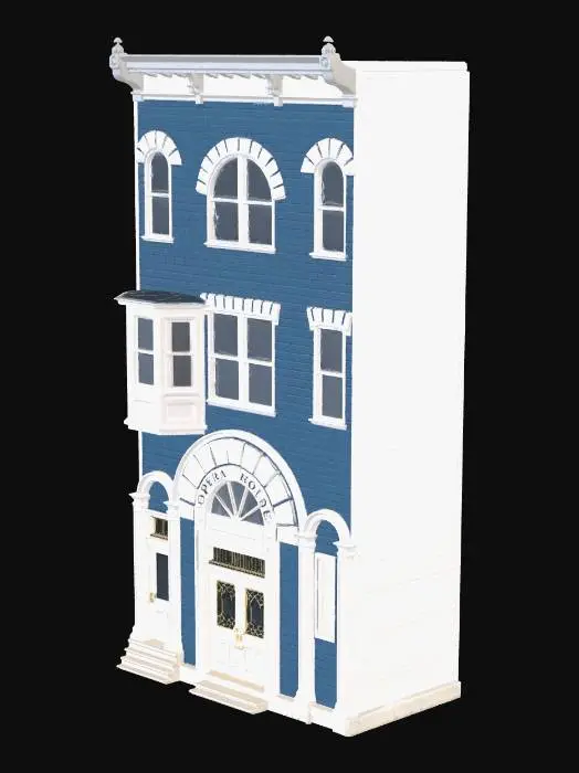3D model for Shepherdstown Opera House